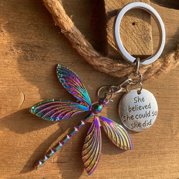 Firefly Keychain Charm Pendant Backpack Bag Charm Velvet Gift Pouch 2 Pieces - Picture 2 of 16